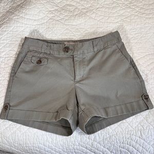 Banana Republic | Cotton blend tan shorts
